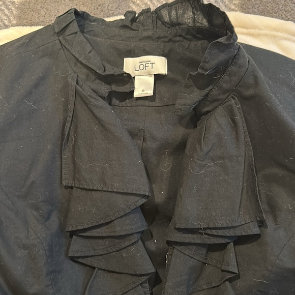 Loft Blazer - Black Ruffle - Picture 8 of 9